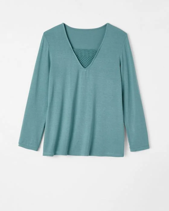 Pyjama maille jersey modal élasthanne