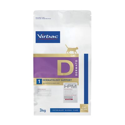 Virbac Veterinary HPM Cat Dermato D1