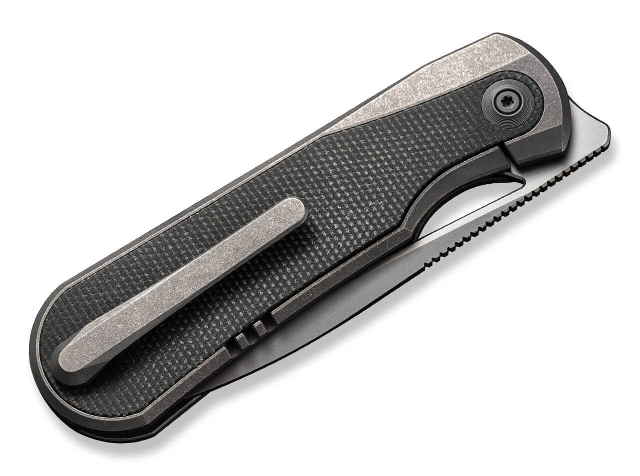 Baloo Titanium Micarta Black