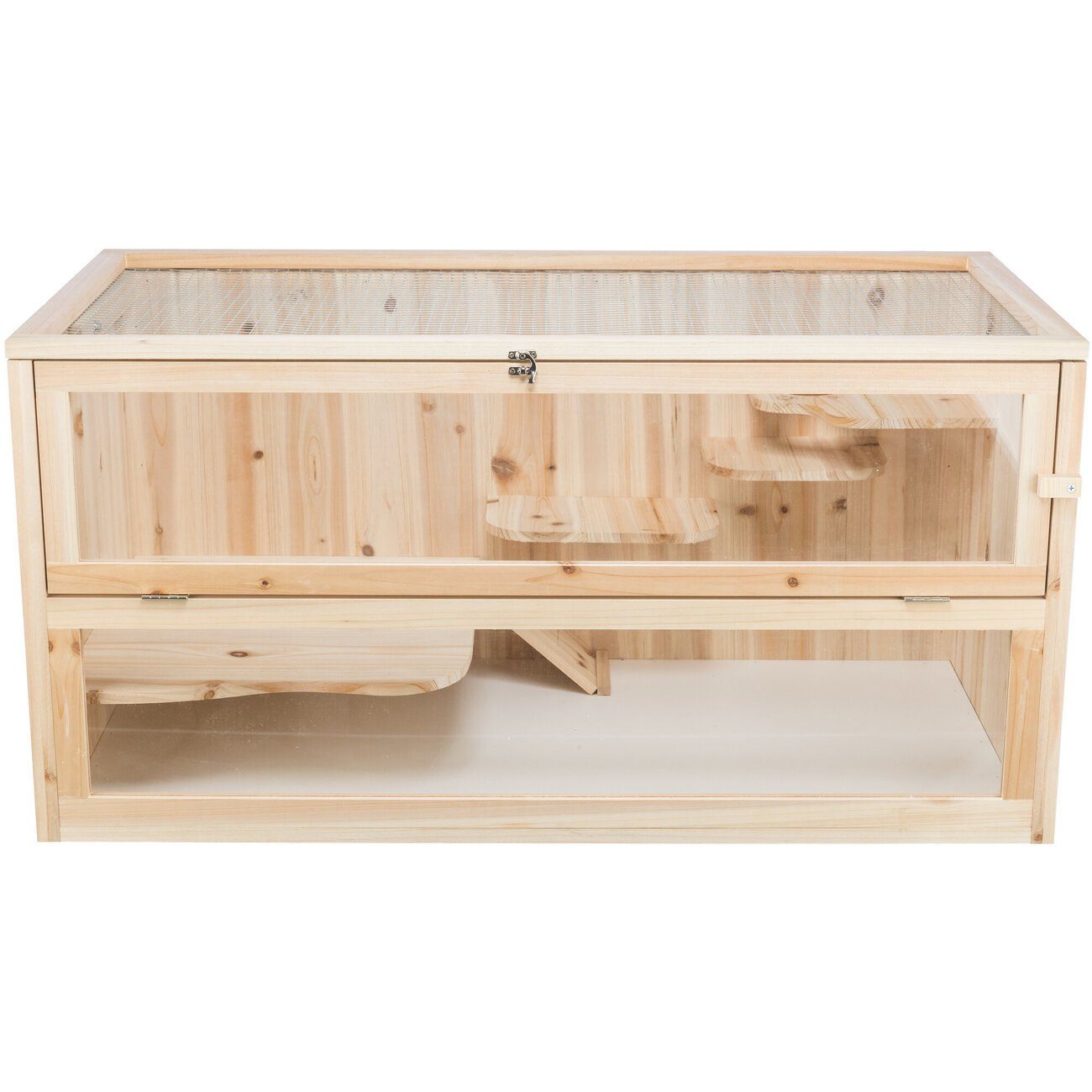 TRIXIE Kleintierkäfig Nagerkäfig Holz Mäuse und Hamster
