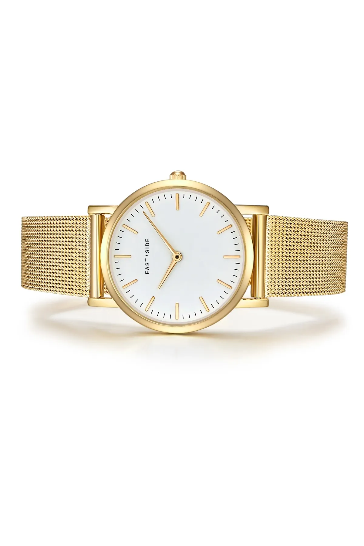 eastside  Quarzuhr Damen Quarzuhr gelbgold Edelstahl gelbgold