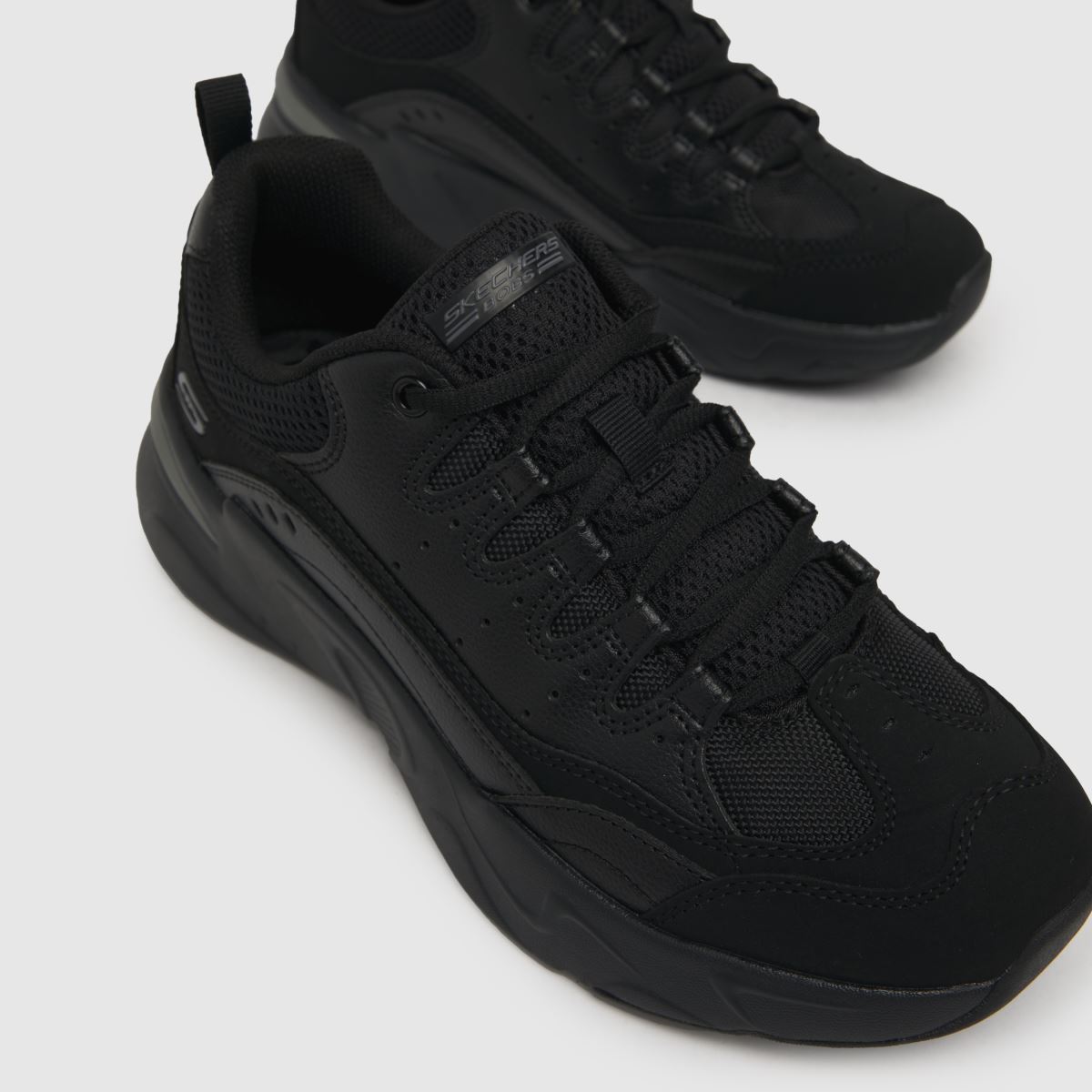 SKECHERS Bobs Sport Bamina tornacipő fekete színben