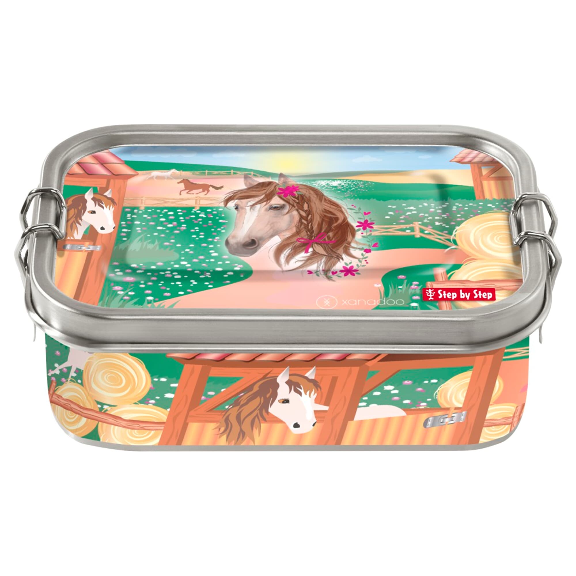 Edelstahl-Brotzeitbox