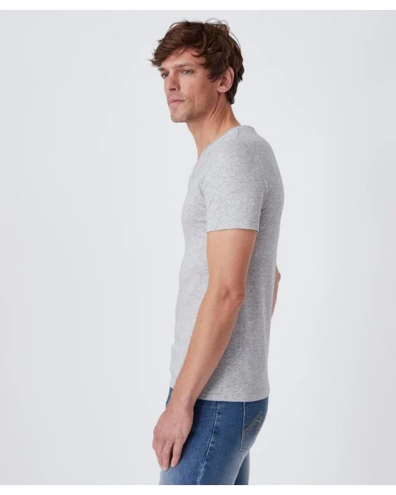 T-shirt col V, maille jersey Climatyl