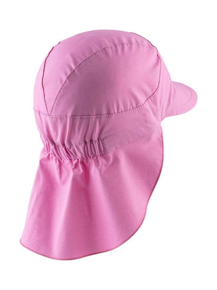 Sterntaler Schirmmütze mit Nackenschutz Basic in rosa günstig kaufen