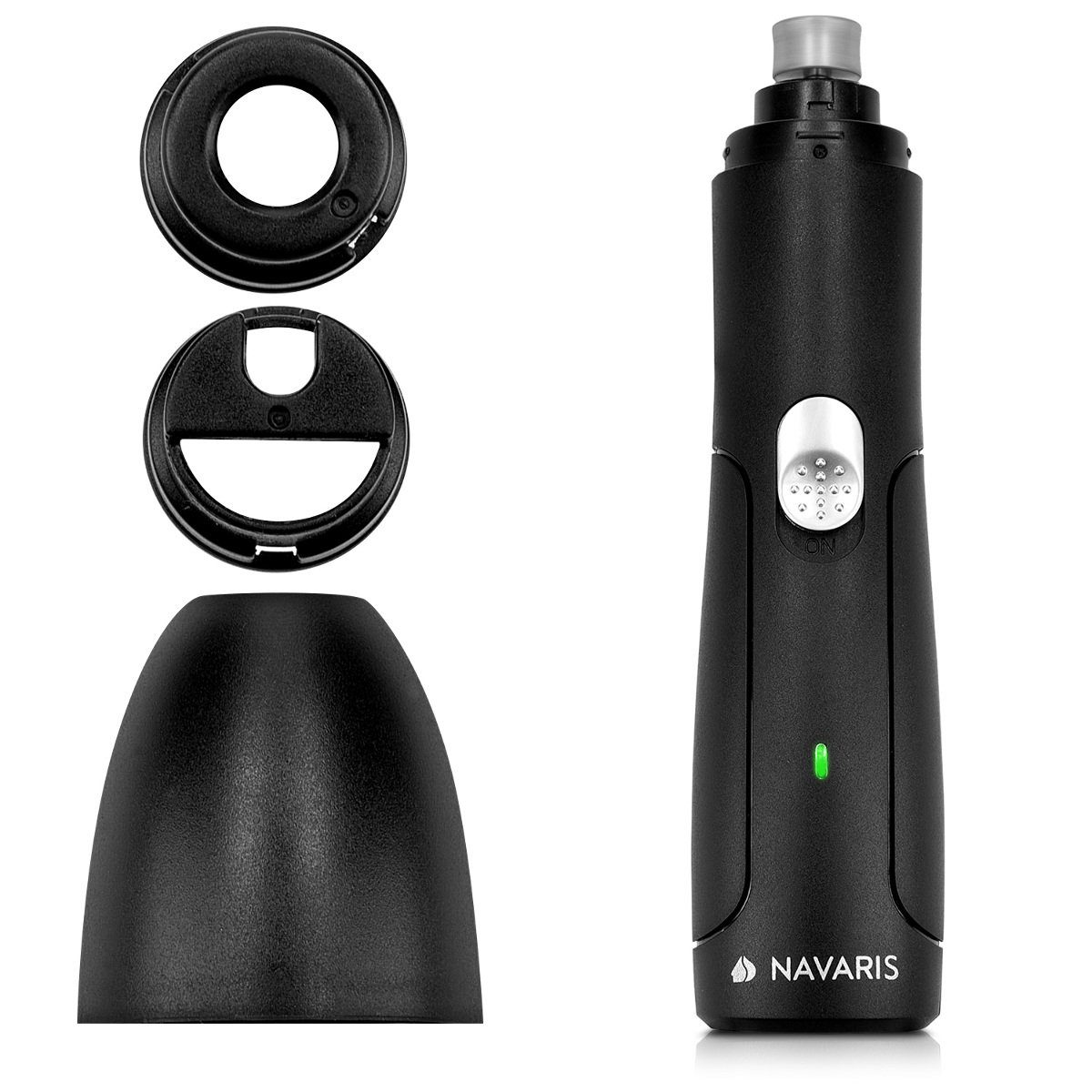 Navaris Nagelschere Elektrischer Krallenschleifer für Hunde/Katzen/Vögel, wiederaufladbar