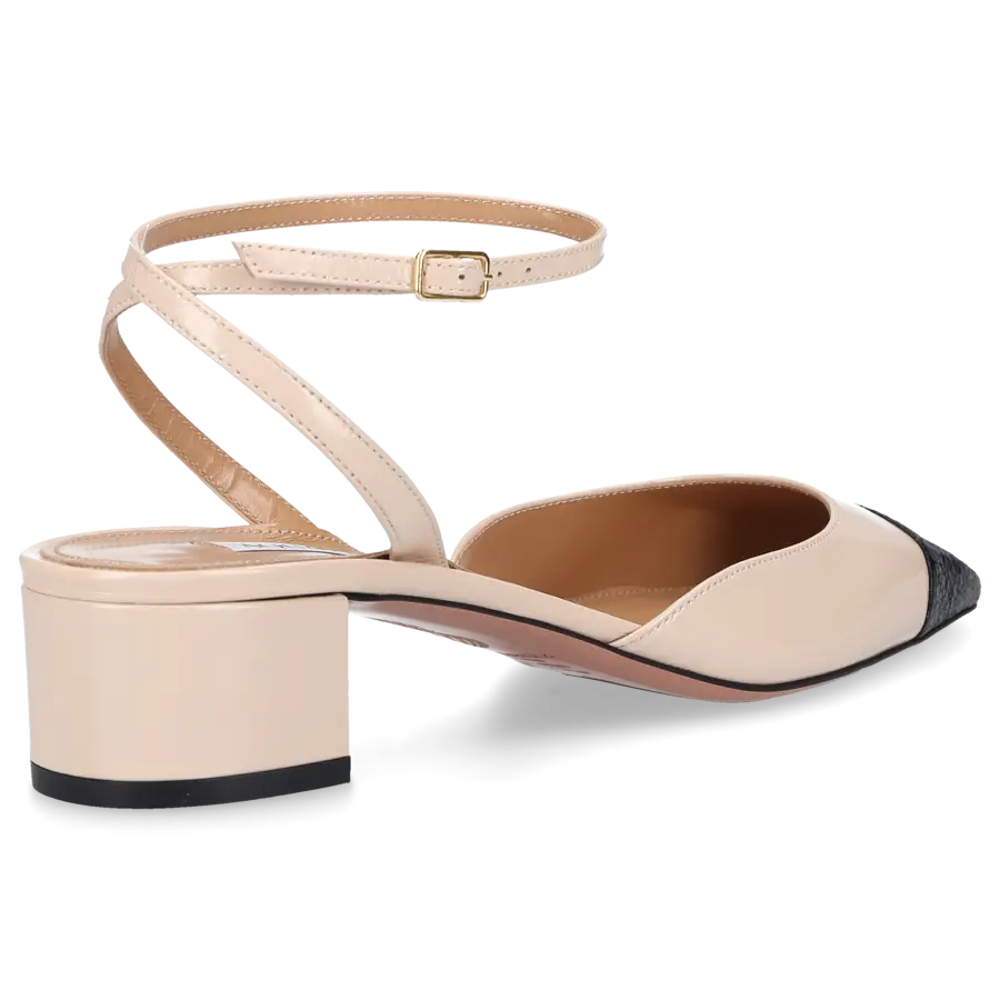 Aquazzura - Slingpumps FRENCH FLIRT 35 Nappaleder - beige