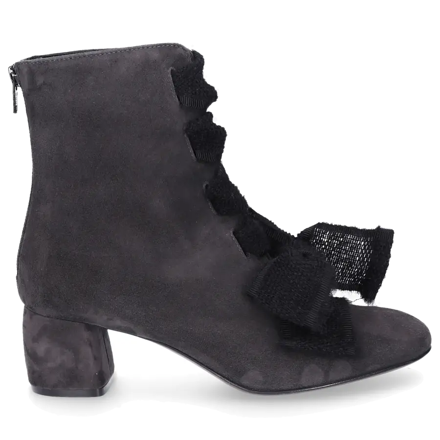 AGL Attilio Giusti Leombruni - Stiefeletten D140534 Veloursleder - grau