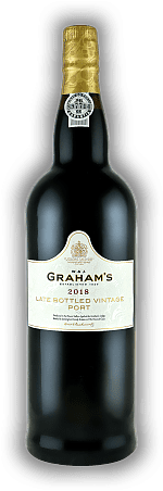 Graham's Late Bottled Vintage 2018 1,0 Liter Graham's Late Bottled Vintage 2018 1,0 Liter Typisch für den Stil des Hauses Graham, viel Frucht, Komplexität und Tiefe mit großartiger Struktur und Balance. Jahrgang 2018 - 1	 Liter - Vol 20%