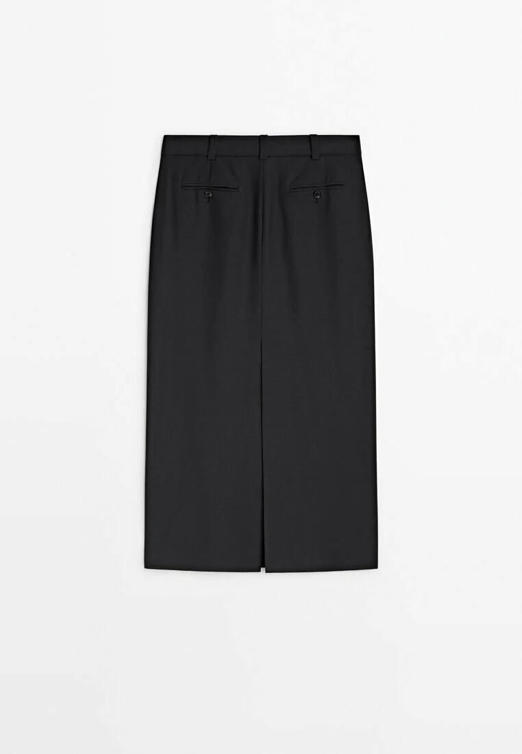 Massimo Dutti TAILORED - Falda larga