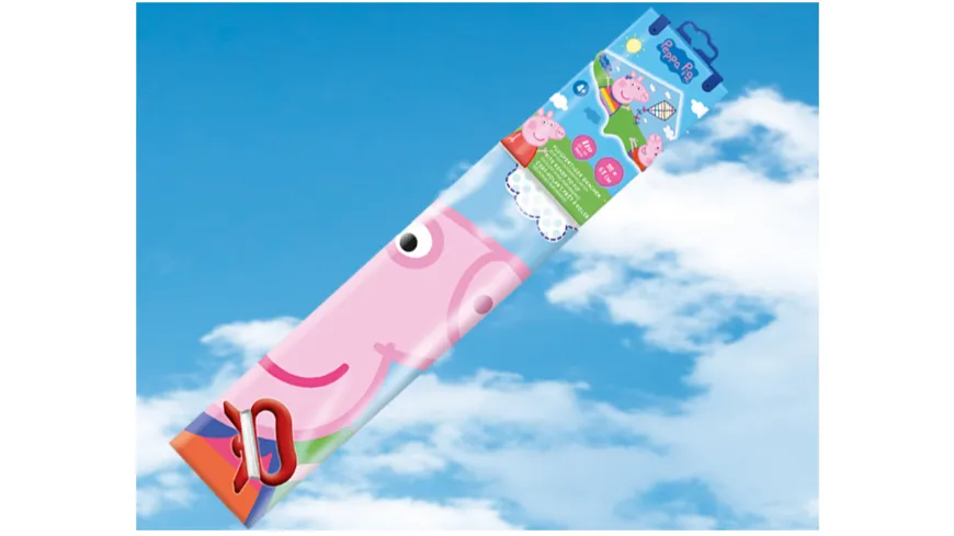 Günther Flugmodelle - PEPPA PIG Einleiner-Drachen aus Folie
