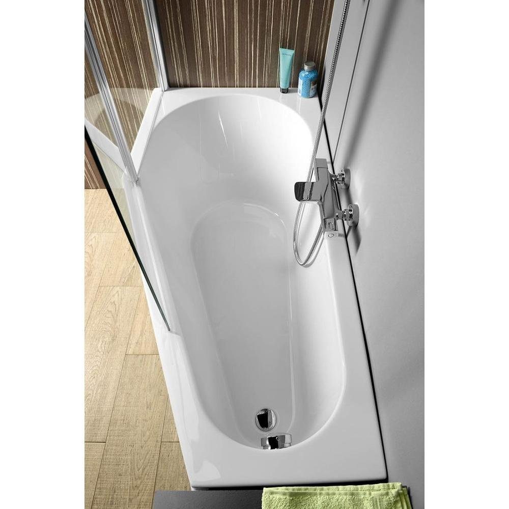 HAK Badewanne TIGRA Komplettset, (Komplettset), 150x75 cm