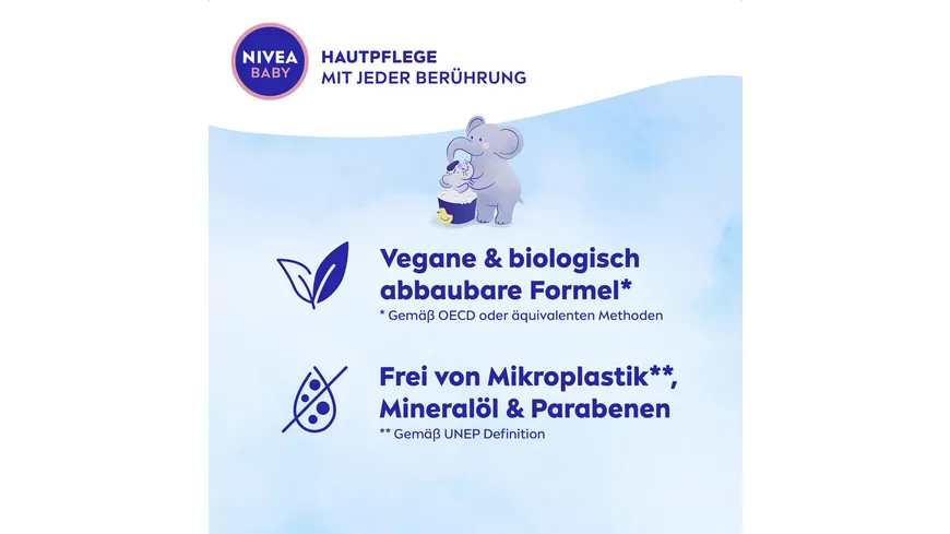 Nivea Baby Kopf bis Fuß Bad & Shampoo 200 ml