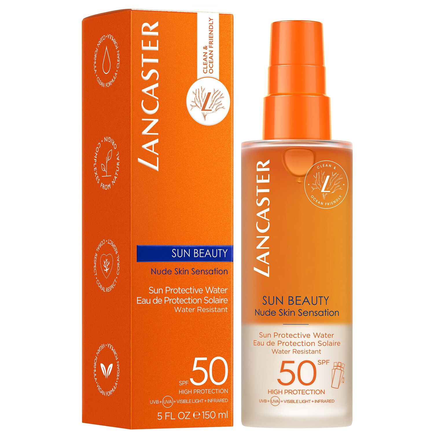 Lancaster Sun Beauty Eau Solaire Effet Peau Nue Spray SPF50