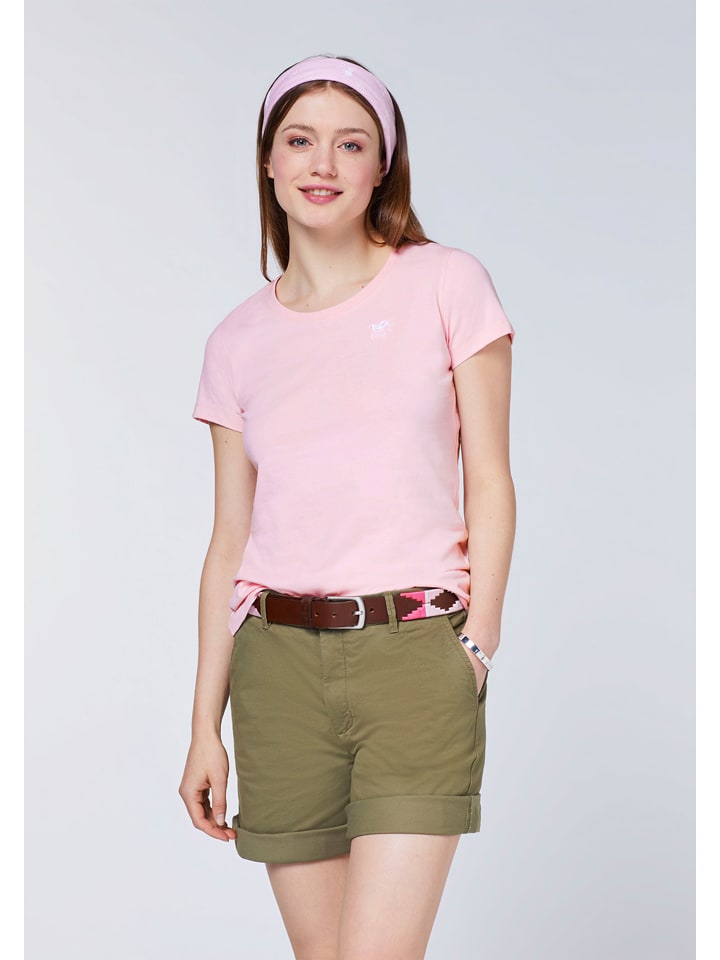 Polo Sylt Shirt in Rosa günstig kaufen