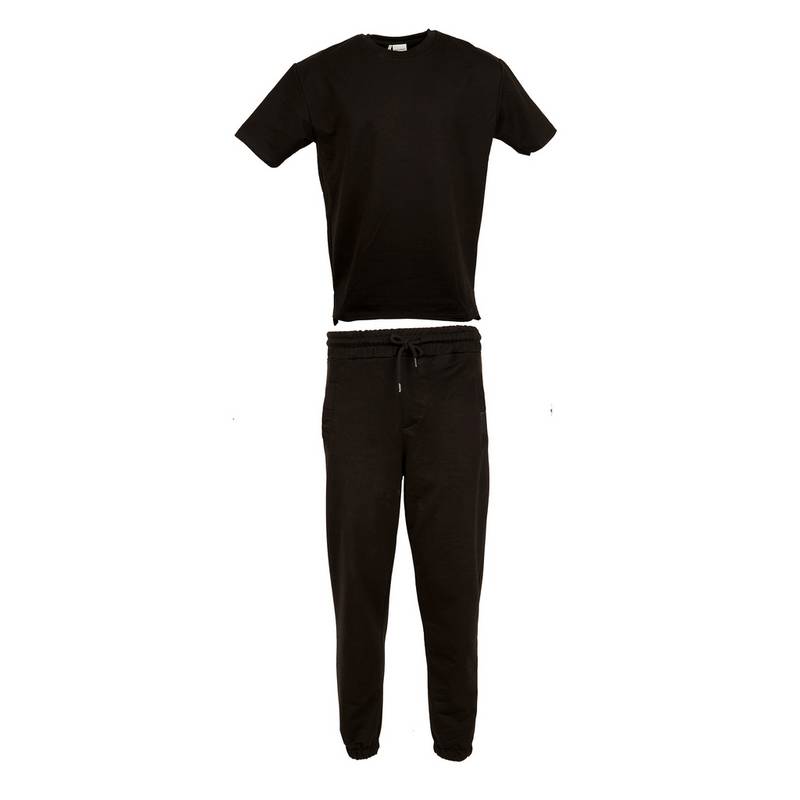 Tom Barron aus Oversize-Shirt und Jogginghose Trainingsanzug Herren