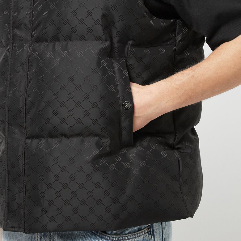 Daily Paper Pondo Bodywarmer Monogram black