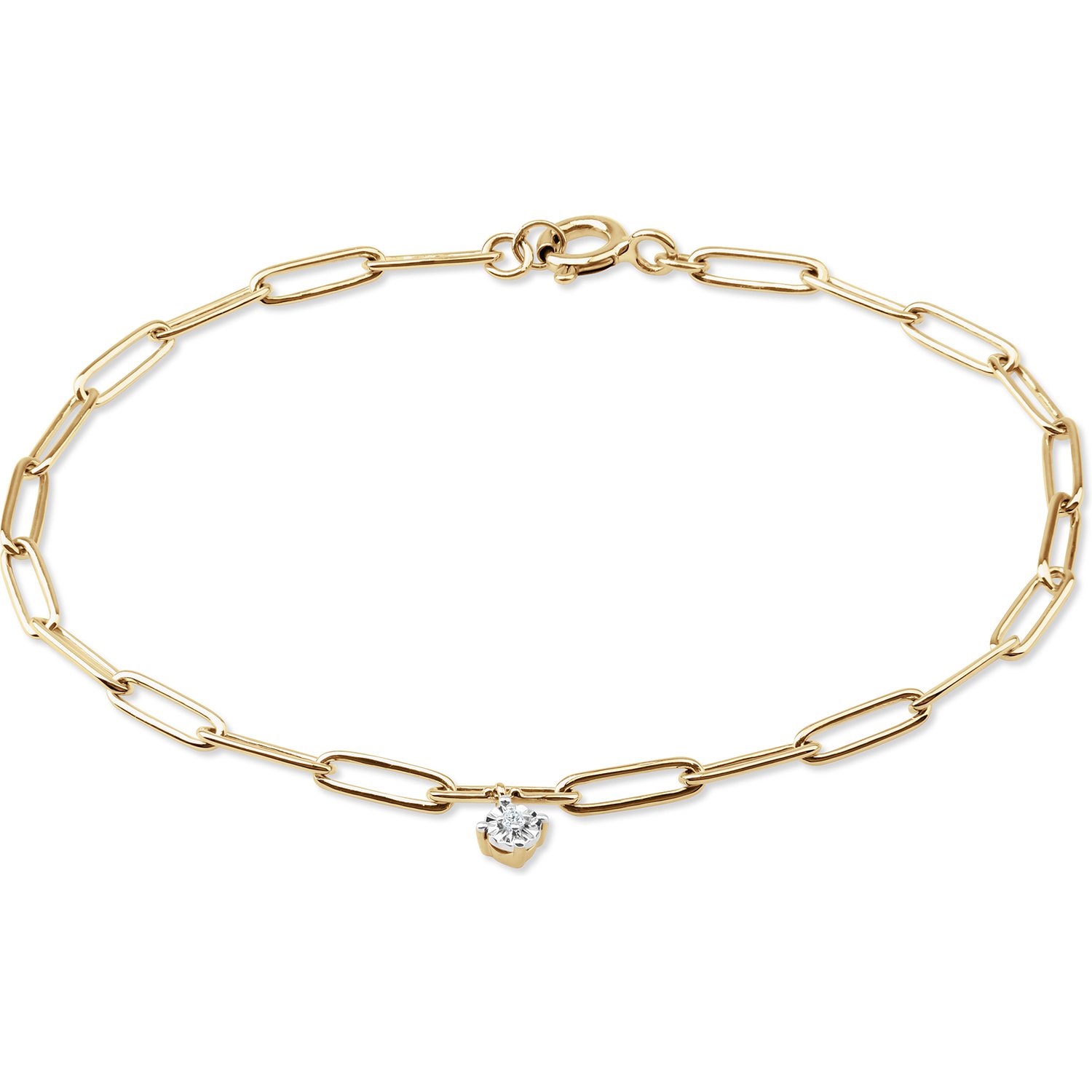Armband 375er Gelbgold