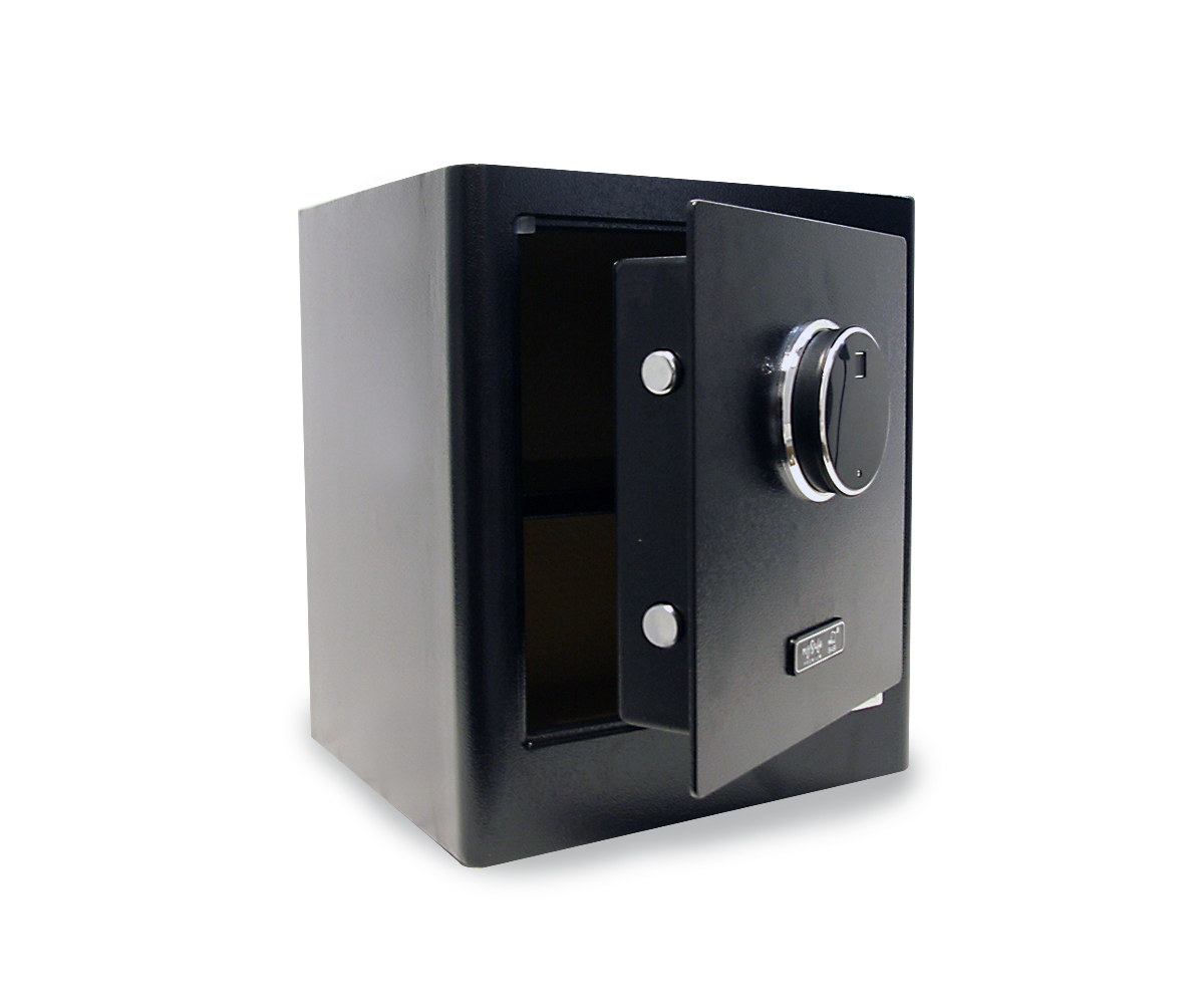 Basi Elektronik-Möbel-Tresor - mySafe Premium 350 - Code/Fingerprint - Schwarz