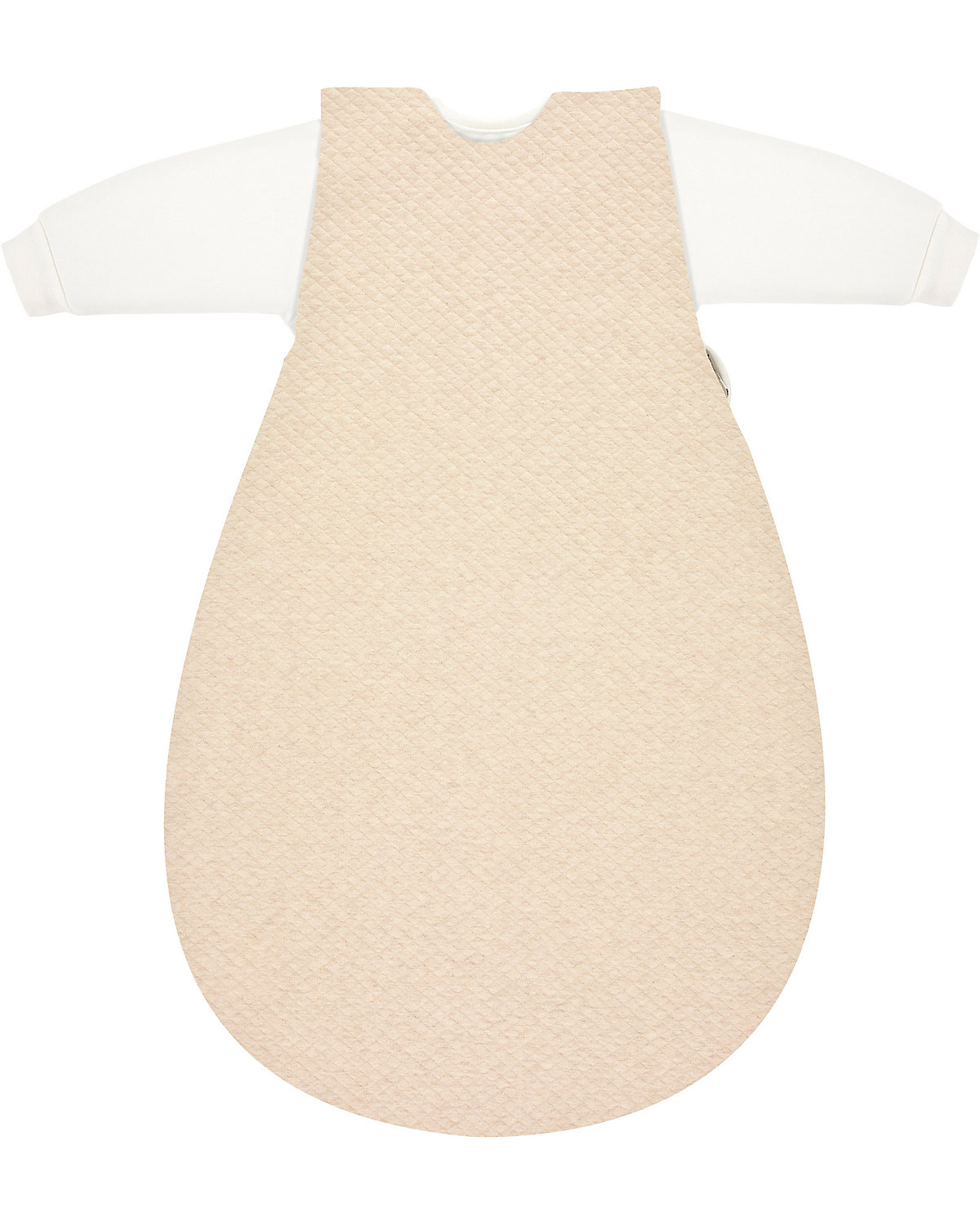Baby-Mäxchen Schlafsack 3tlg. Special Fabric Quilt - TOG 3,0 - nature, 74/80