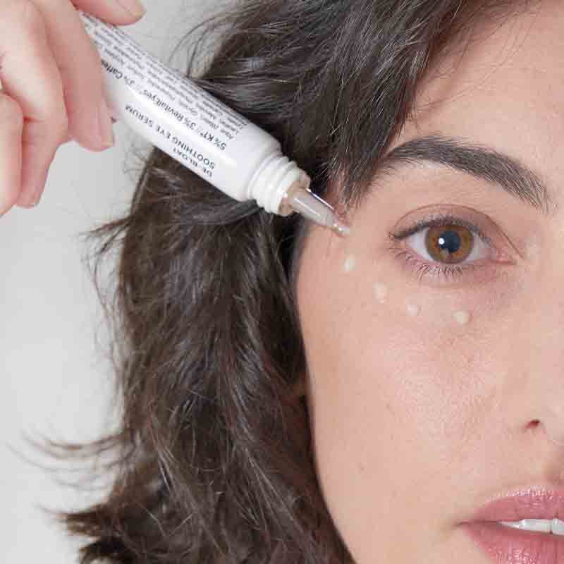 Transparent Lab Augenpflege De-Bloat Soothing Eye Serum - Augenserum für den Tag
