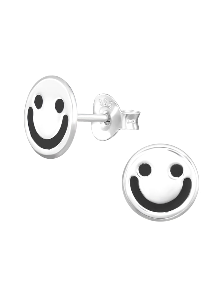 Alexander York Ohrringe, Ohrstecker SMILEY in 925 Sterling Silber, 2-tlg. günstig kaufen onesize