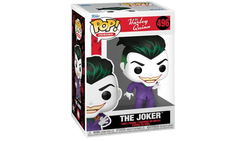 Funko - POP! - Harley Quinn: Animated - The Joker Vinyl