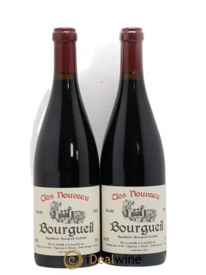 Bourgueil Clos Nouveau Domaine du Bel Air  2018 - Lot de 2 Bouteilles