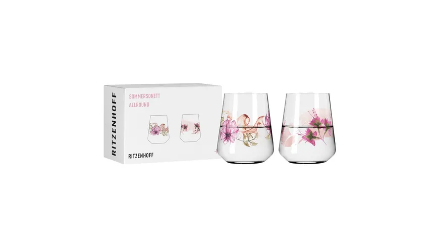RITZENHOFF Sommersonett Allround 2er-Set #1#2 Rosa, Weiß, Beere