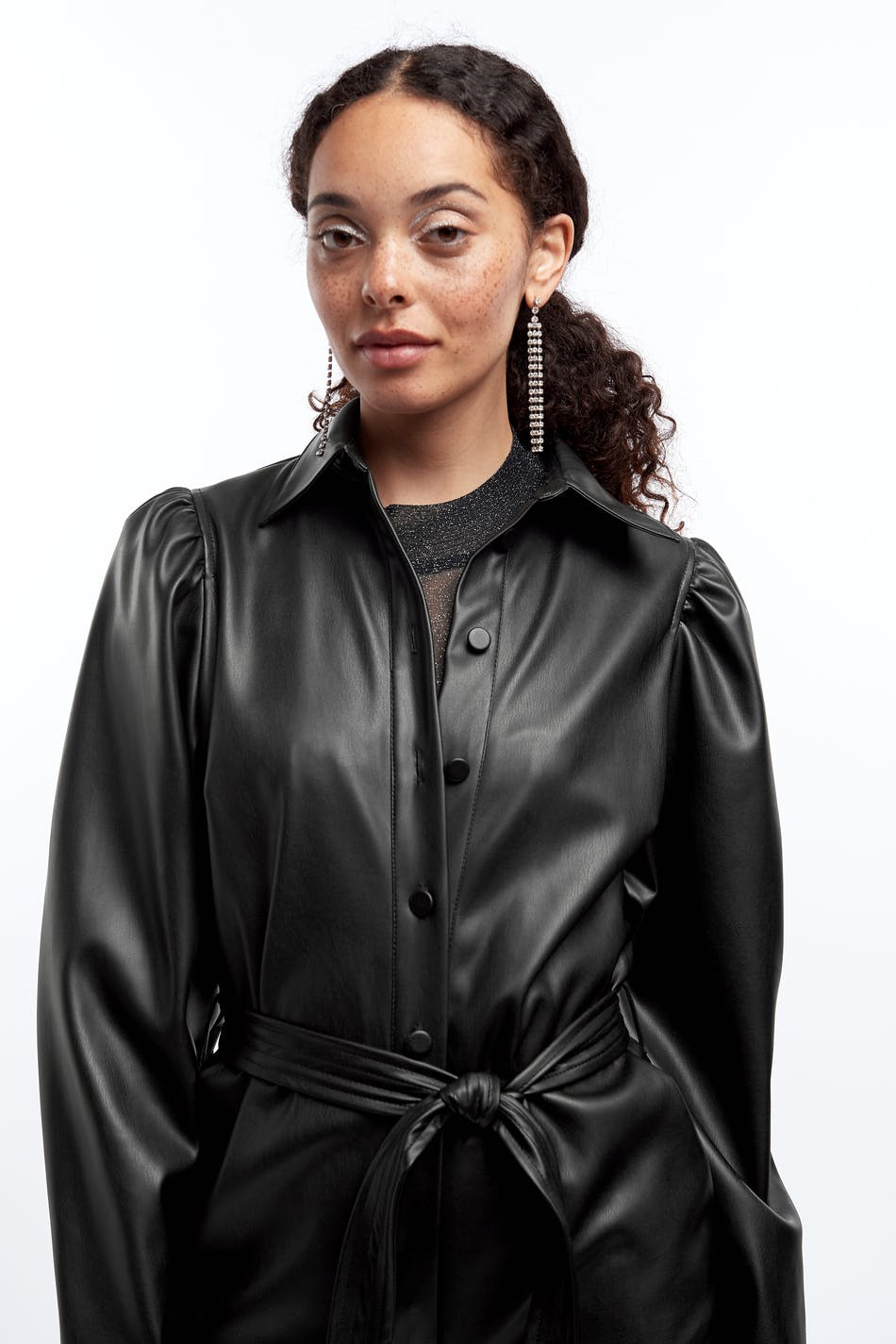 Kylie pu jumpsuit