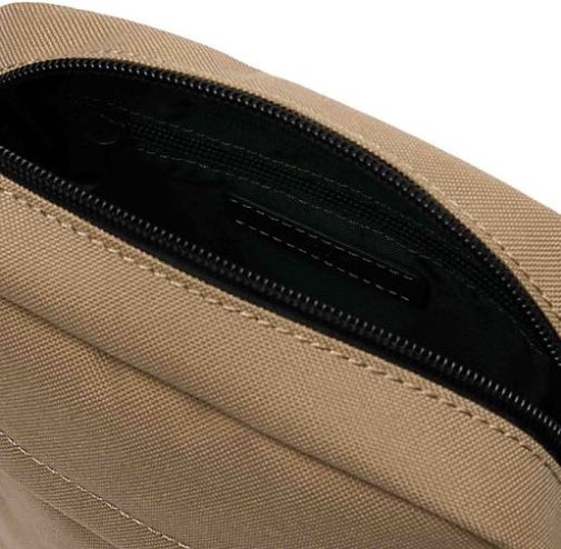Lacoste Umhängetasche NEOCROC CANVAS VERTICAL ZIP CROSSBODY BAG