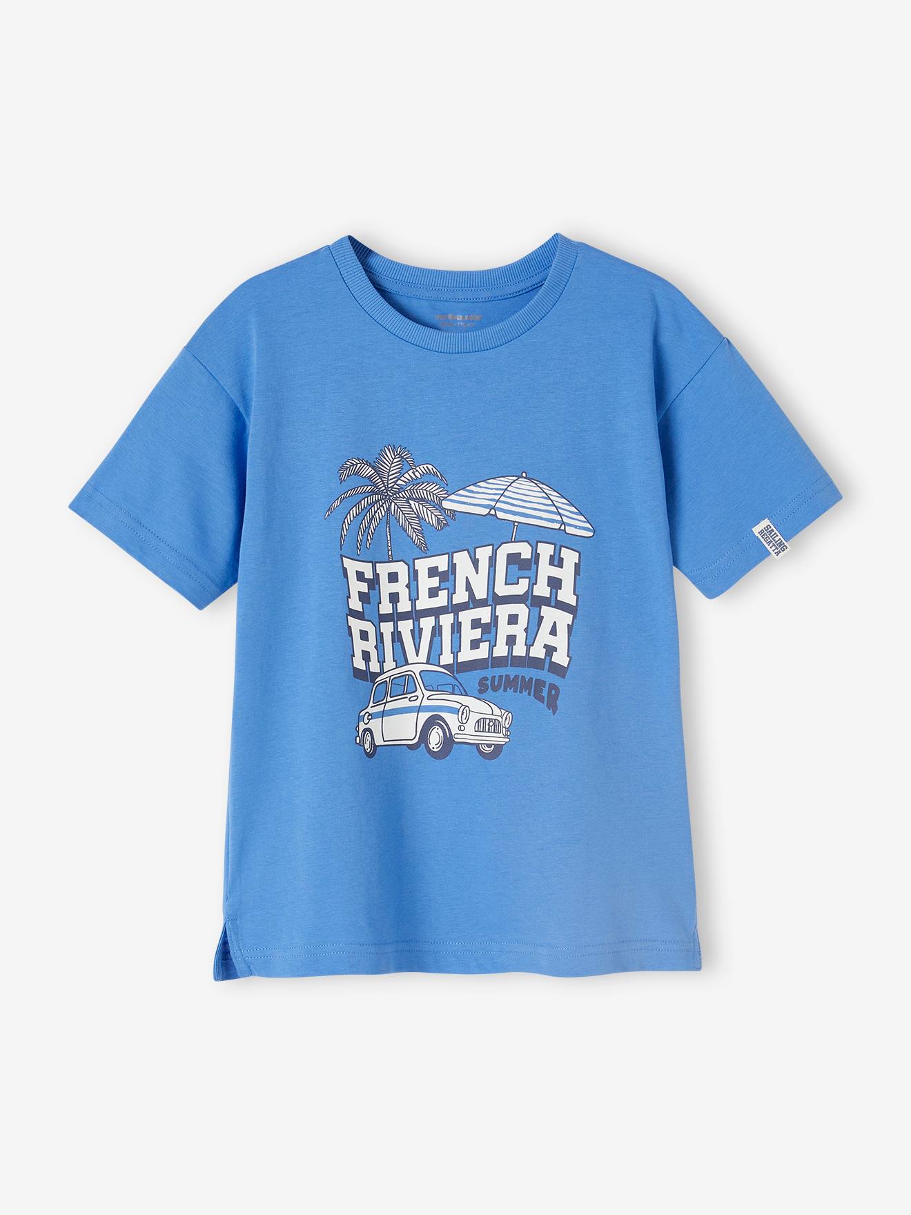 Vertbaudet Jungen T-Shirt Oeko-Tex - azurblau