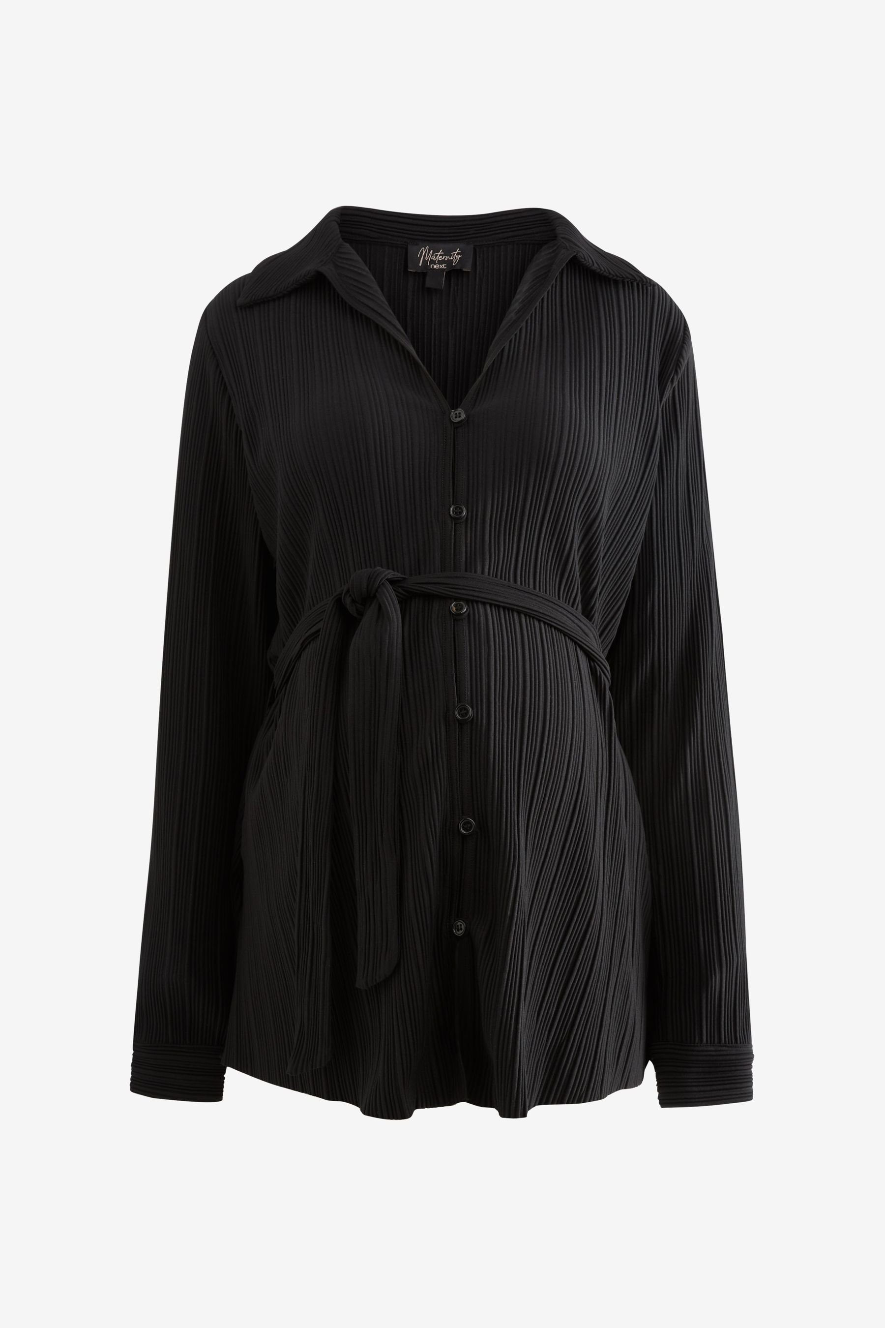 Next Umstandsbluse Pliss├® Oberteil, Umstandsmode (1-tlg)