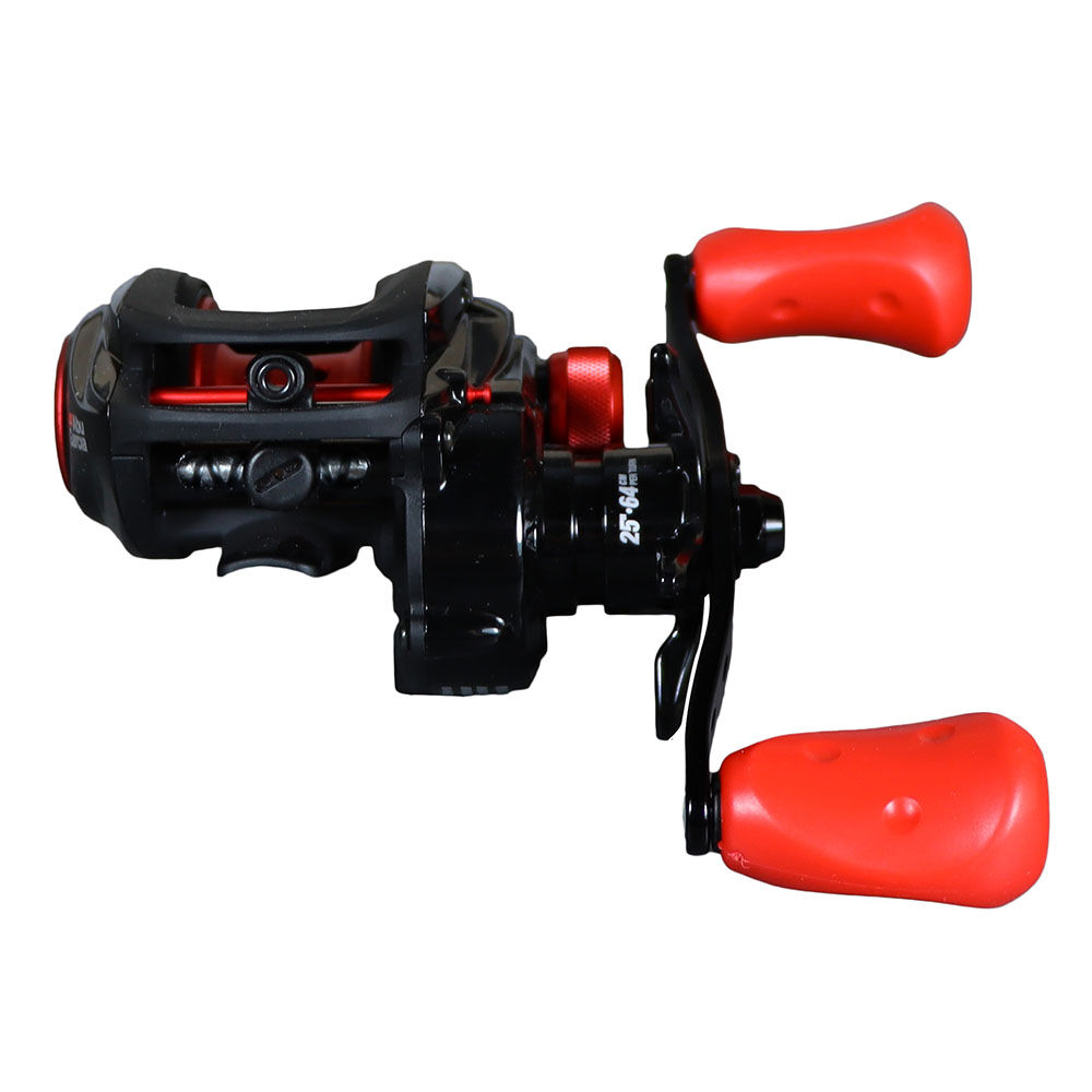 Mulinello da casting a basso profilo Abu Garcia Max X (manovella per mancini)