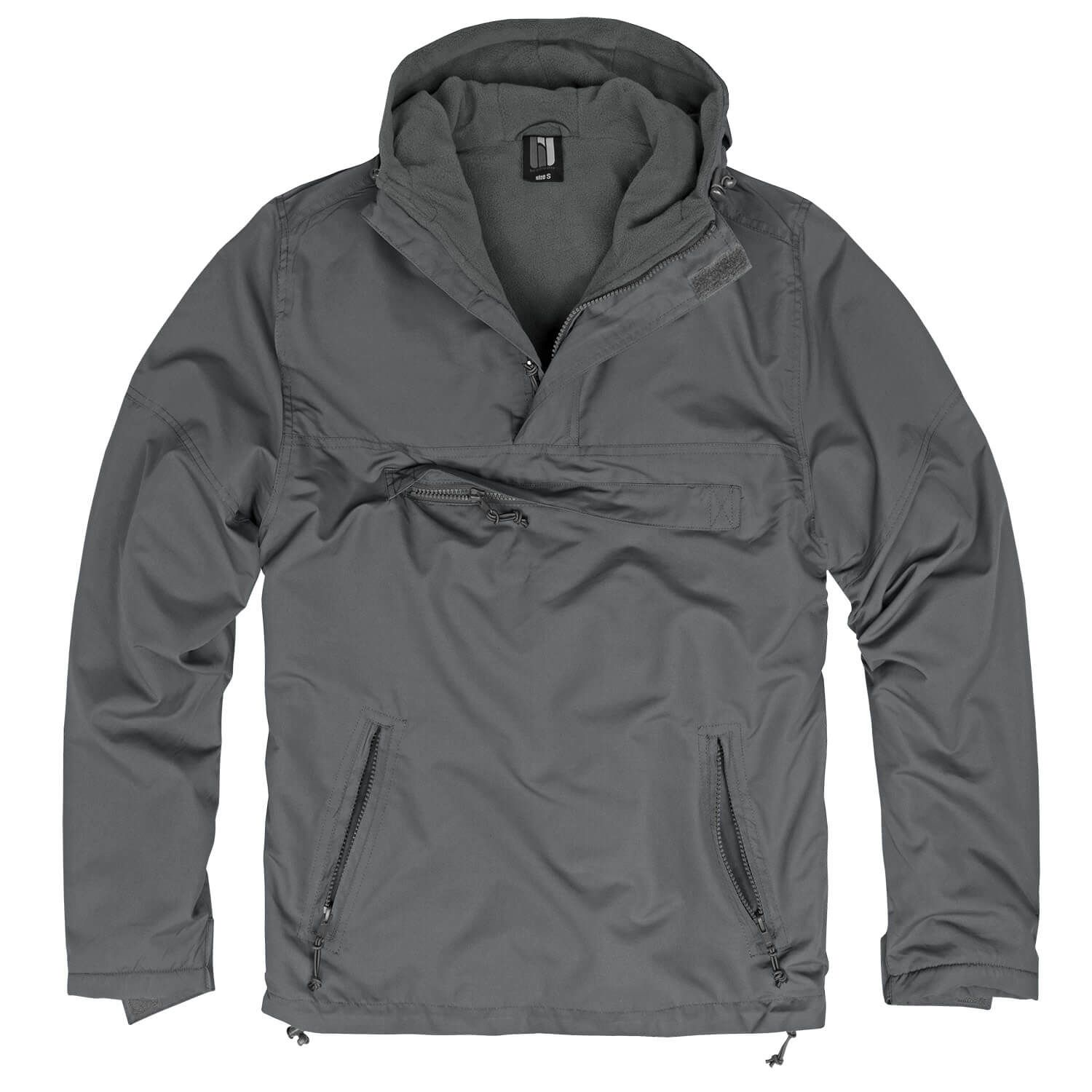 Hooded Windbreaker mit Fleecefutter