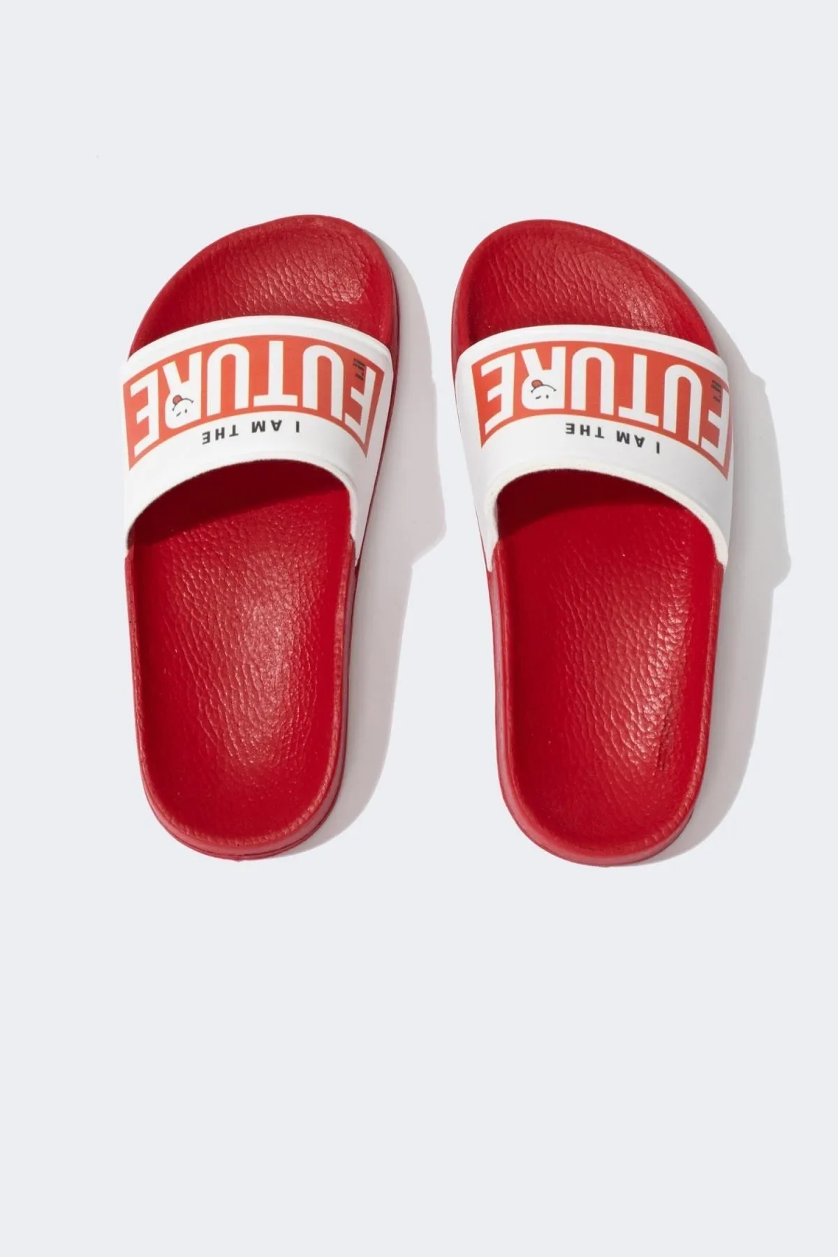 DeFacto  Smileyworld Eva-Hausschuhe mit flacher Sohle und Streifen für Jungen Z3954a623sm