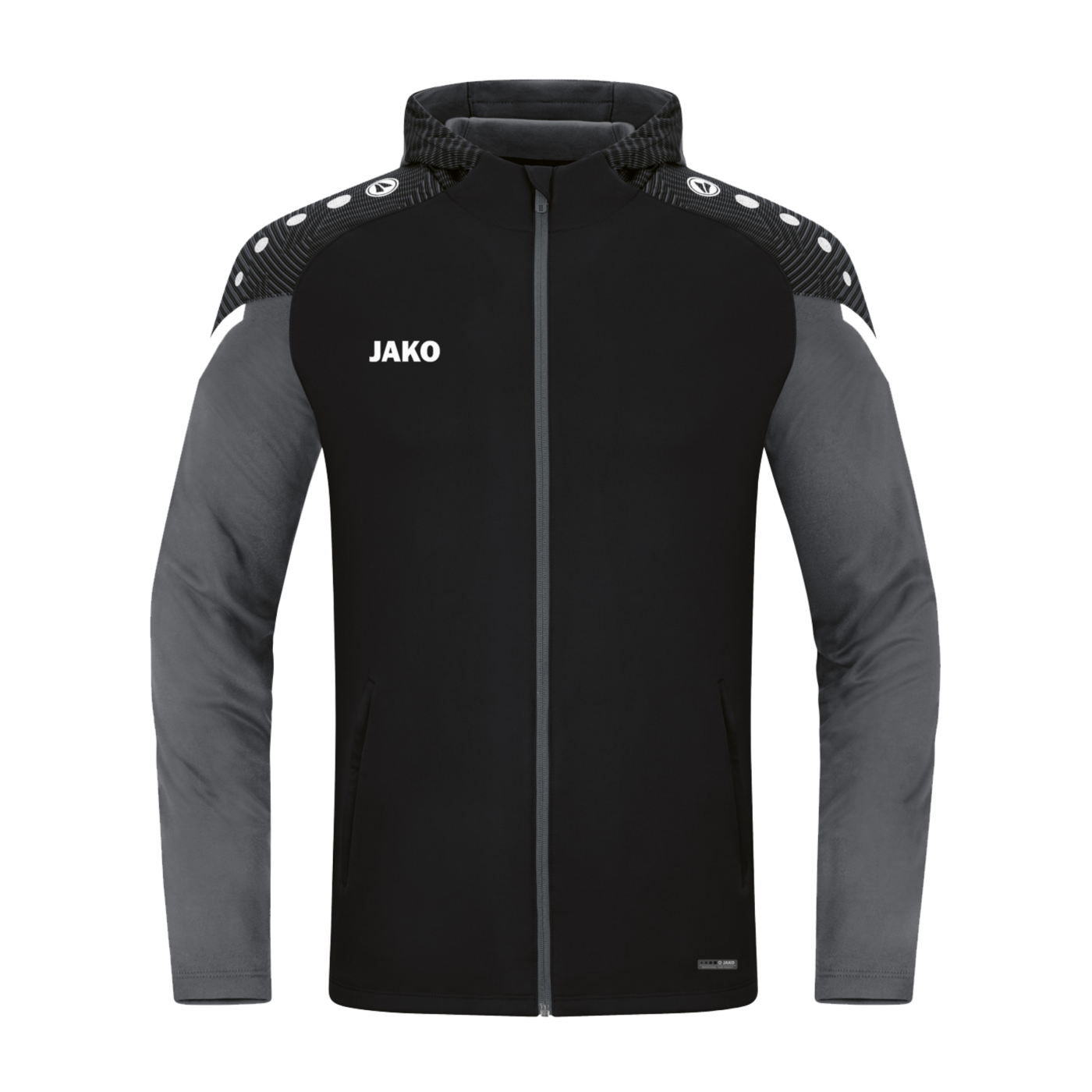 JAKO Performance Kapuzenjacke Kids Schwarz F804