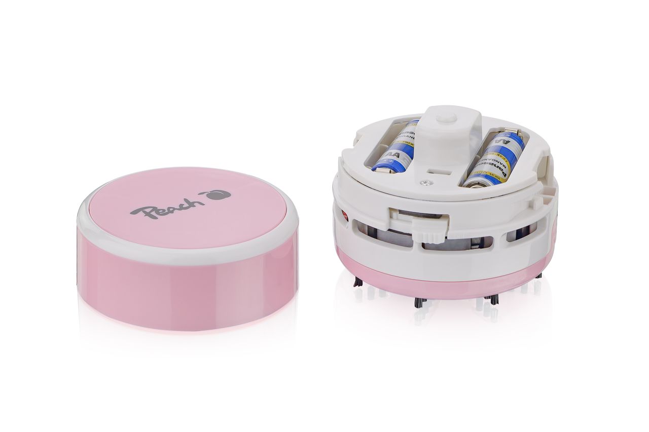 Peach Mini Tisch Staubsauger PA105 pastellrosa