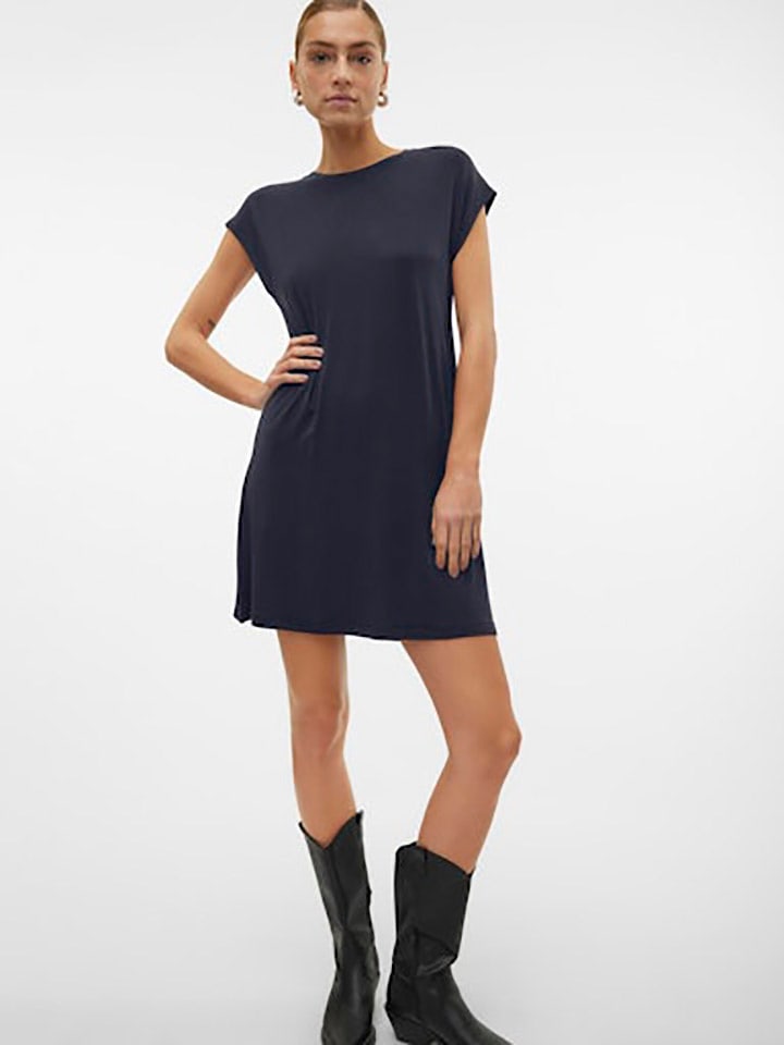 Vero Moda Kleid in Dunkelblau günstig kaufen
