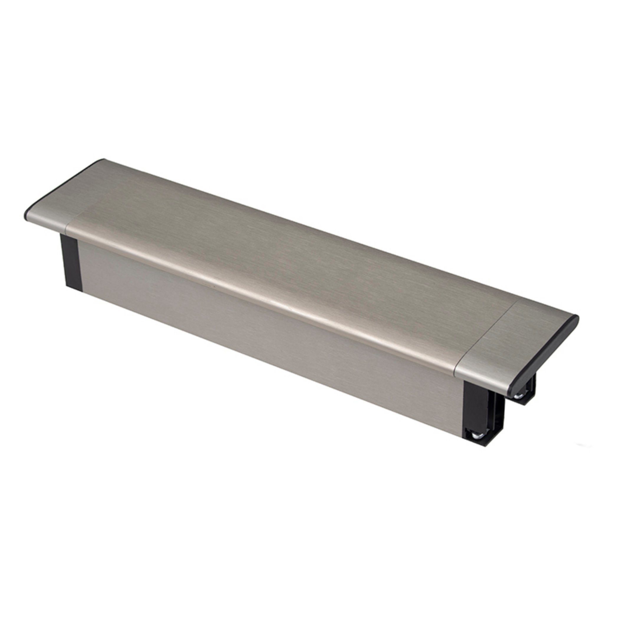ADAKAT Einbau-Tischsteckdosenleiste 5-fach (3x Schutzkontakt-Steckdosen I 2x USB-Anschlüssen (USB-A + USB-C), Kabellänge 1.80 m)