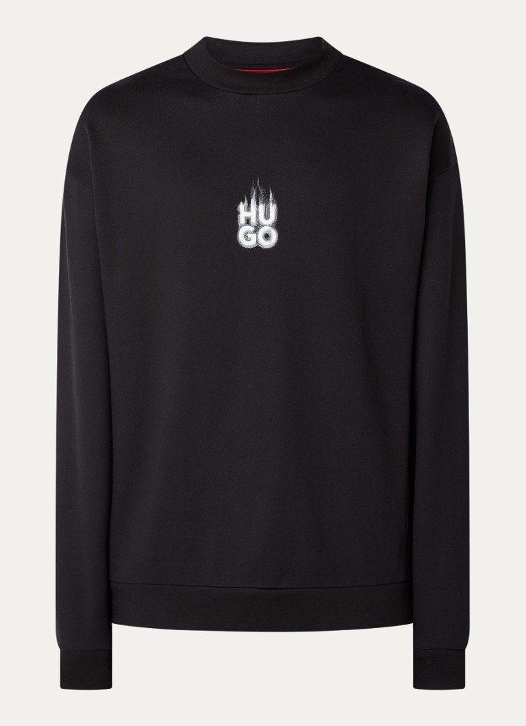 HUGO BOSS Durungu sweater with logo and back print