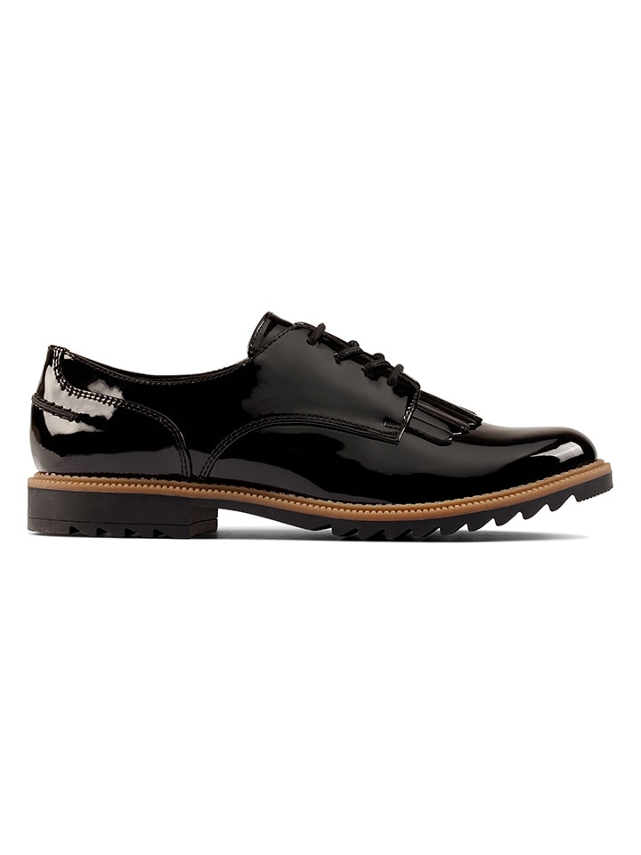 Clarks Schnürschuhe ''Griffin Mabel'' in Schwarz günstig kaufen