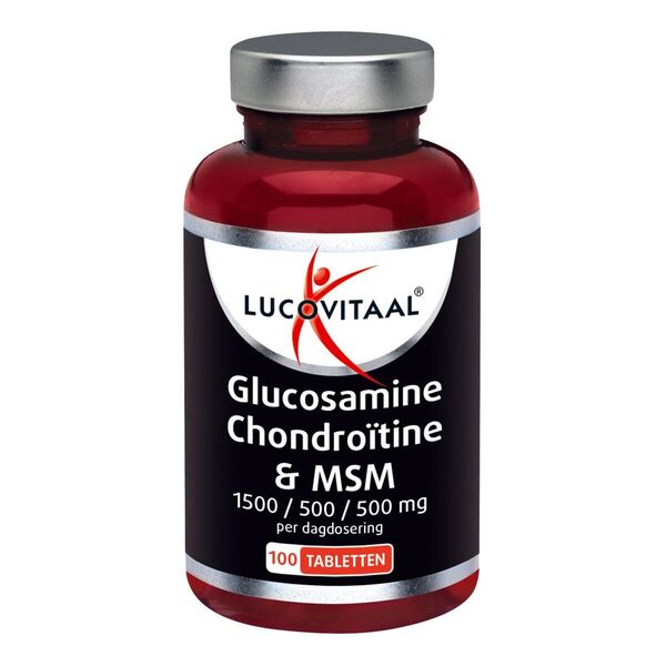 Lucovitaal Glukosamiinikondroitiini-MSM-tabletit 100 kpl