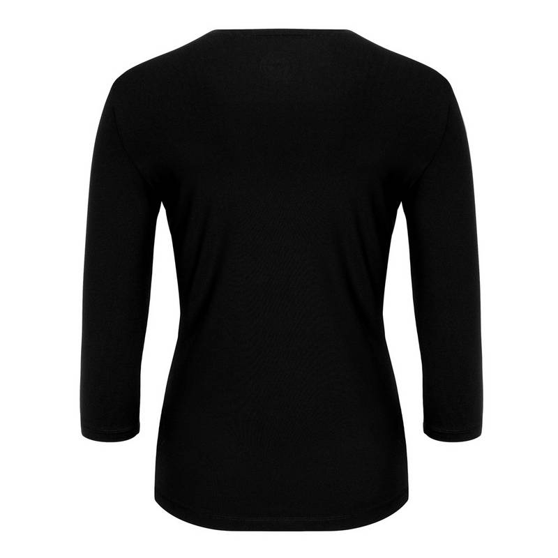 BIDI BADU Ariana Tech V-Neck Longsleeve Tennisshirt Damen