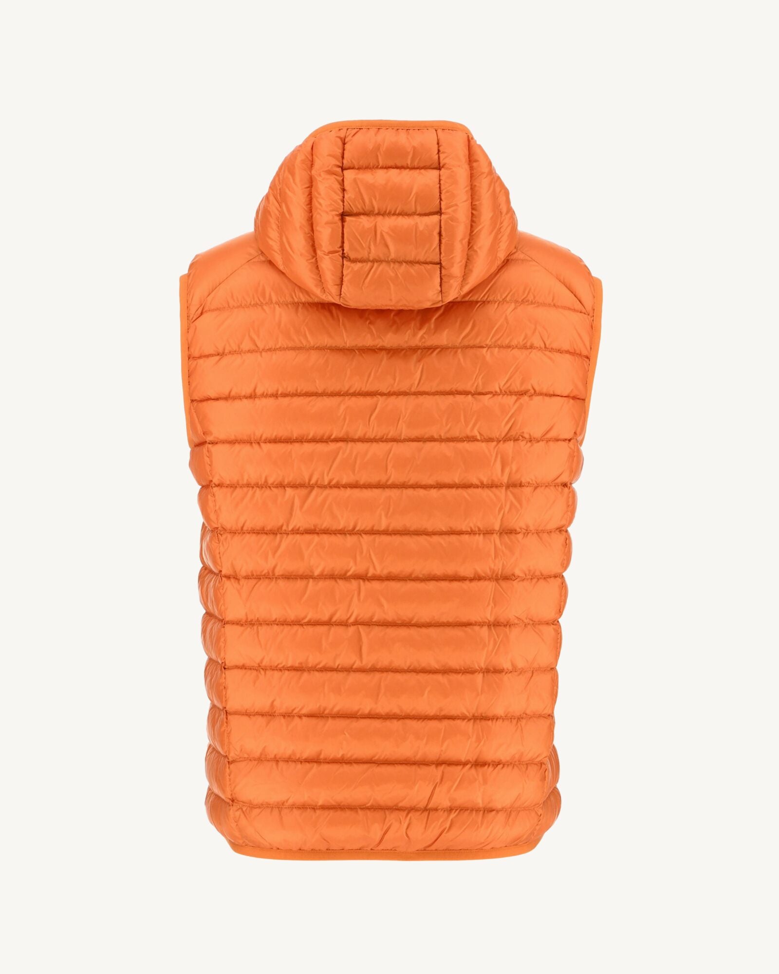Doudoune sans manches à capuche Orange Pat