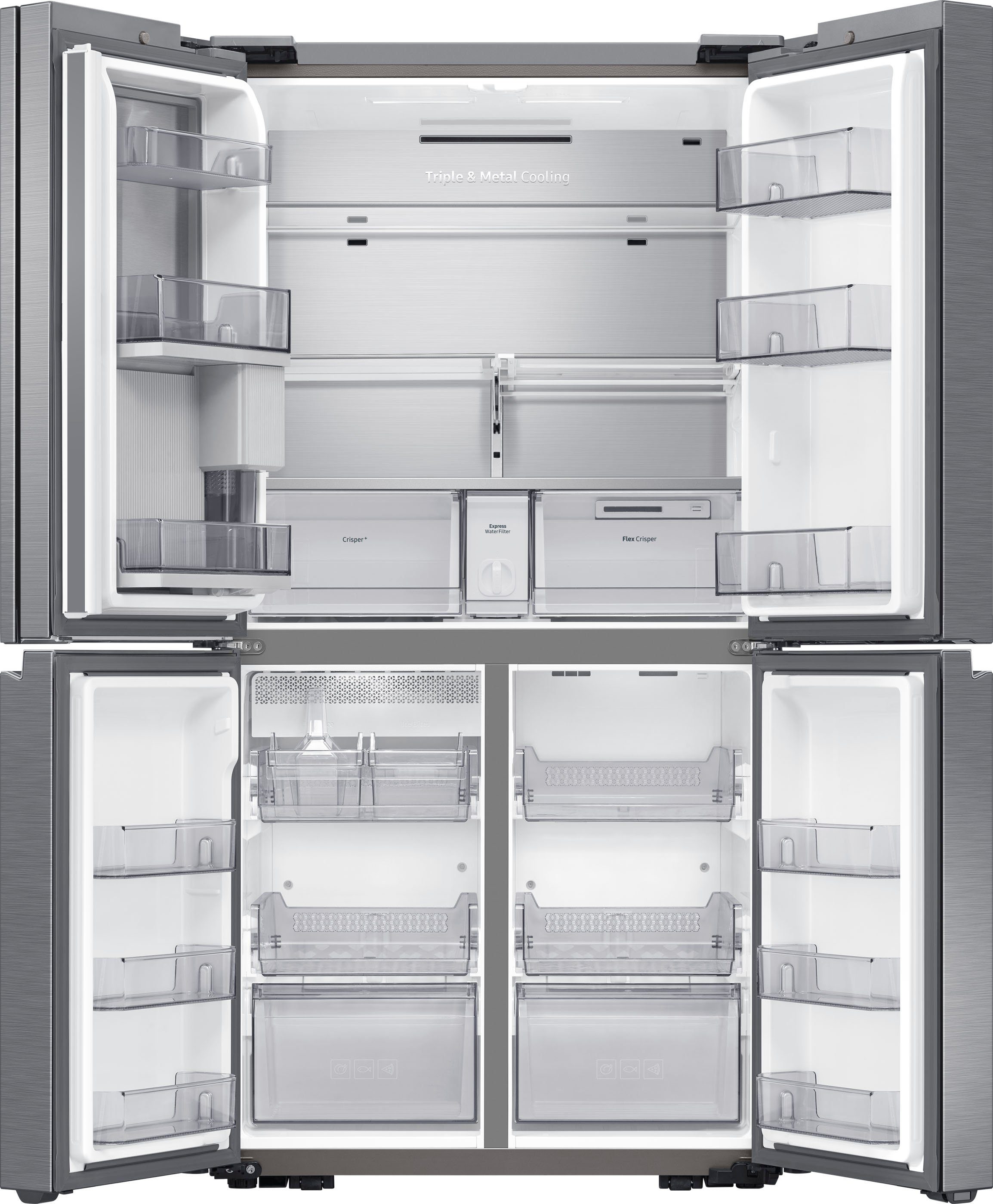 Samsung Multi Door RF65A967FS9, 182,5 cm hoch, 91,2 cm breit