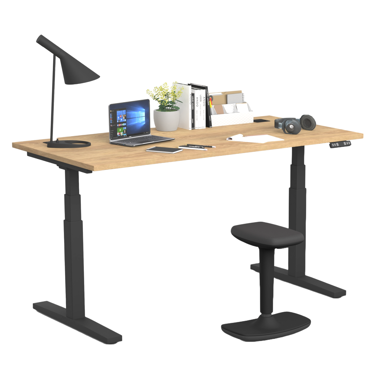 Schreibtisch eUP DESK 3S Holz