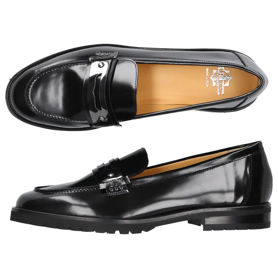 Truman's - Loafer 9791 Kalbsleder - schwarz