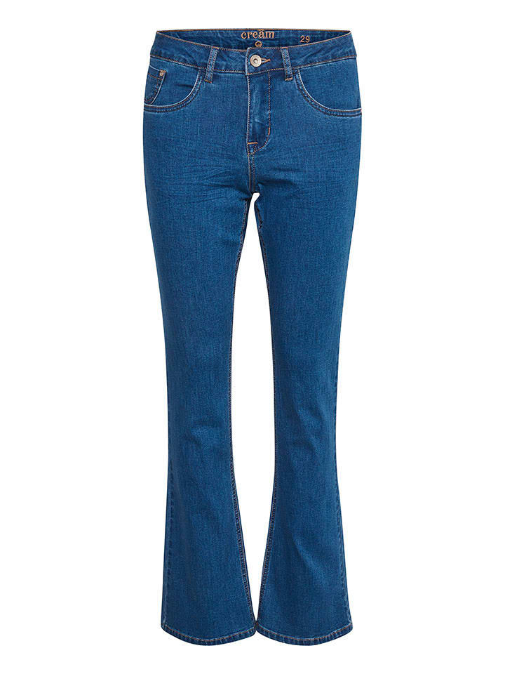 Cream Jeans - Flared Fit - in Blau günstig kaufen