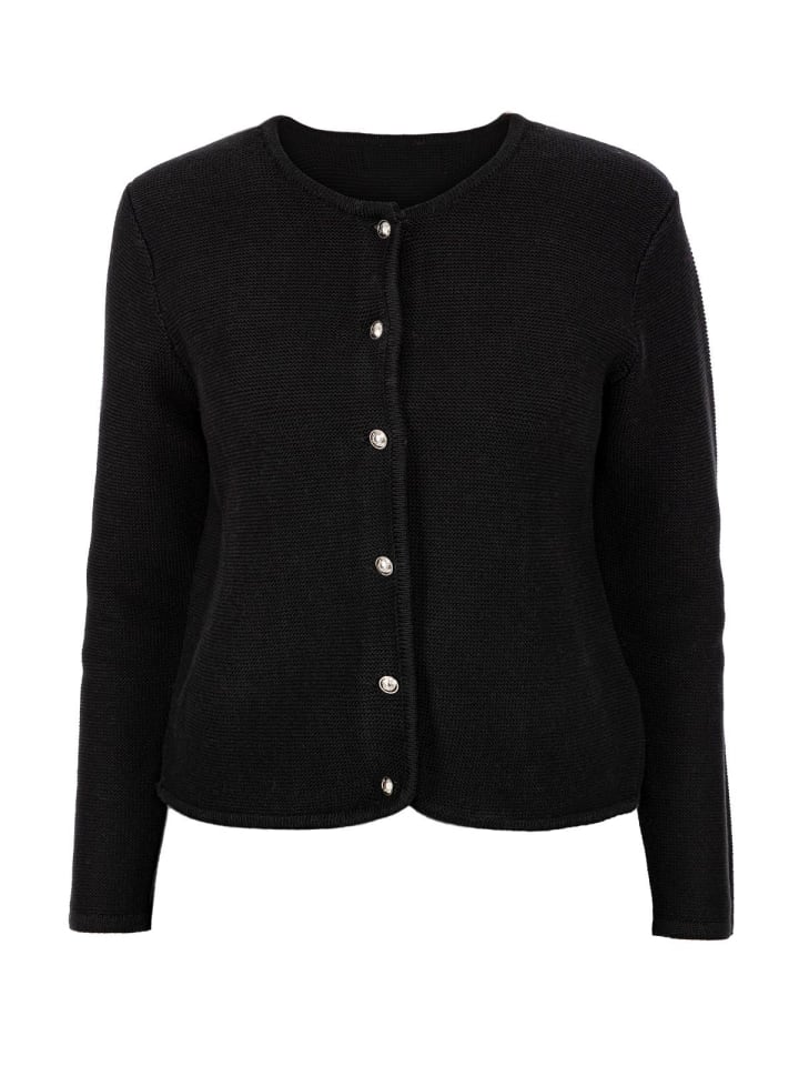 AlpSpur Strickjacke LINA in schwarz günstig kaufen
